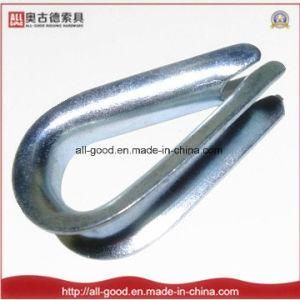 Electric Galvanized Steel Wire Rope Thimble DIN6899A