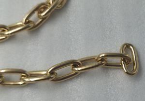 Oval Bag Chain Made of Iron or Brass for Handbag, Clothes, Belt