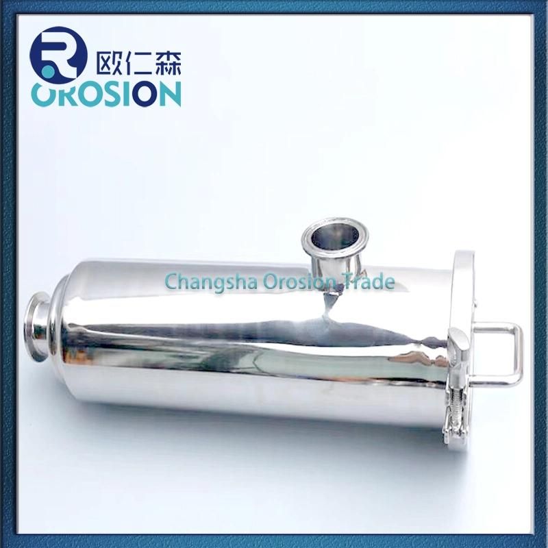 Sanitary Stainless Steel Clamp Angle Filter