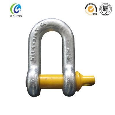 Fastener G210 Us Load Rated Dee Shackle for Link Chains