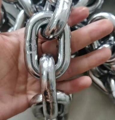 DIN766 304 316 Welded Short Stainless Steel Chains