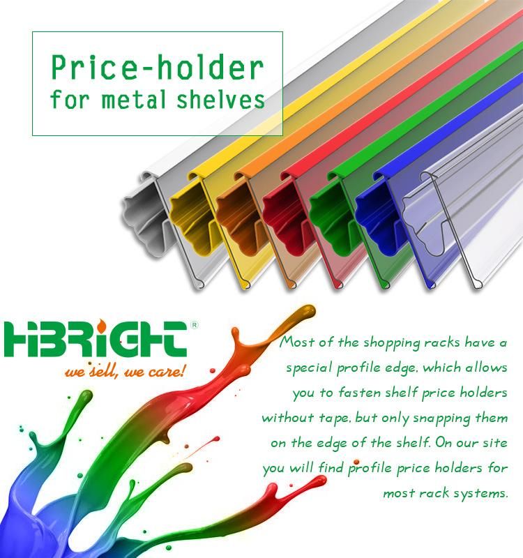 Price Holder Data Strip for Metal Shelves Price Talker