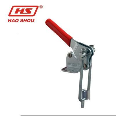 HS-40344-Ss Haoshou Custom Quick Release Heavy Duty 344-Ss Stainless Vertical Adjustable Toggle Clamp for Doors and Machinery