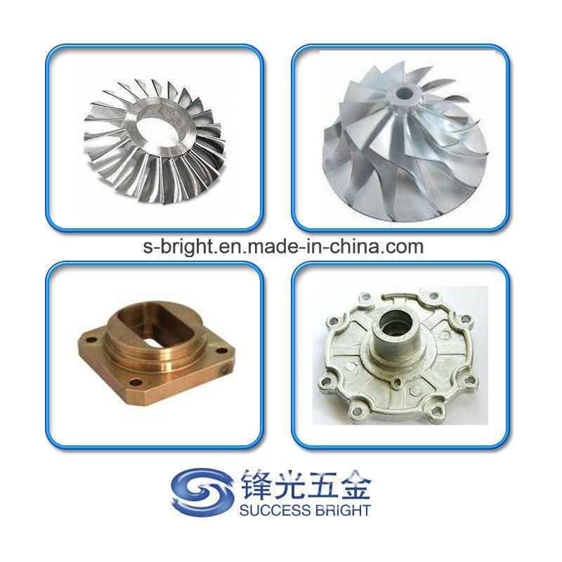 4 Axis Precision CNC Aluminium Turning Parts for Industrial Housing Cover (S-182)