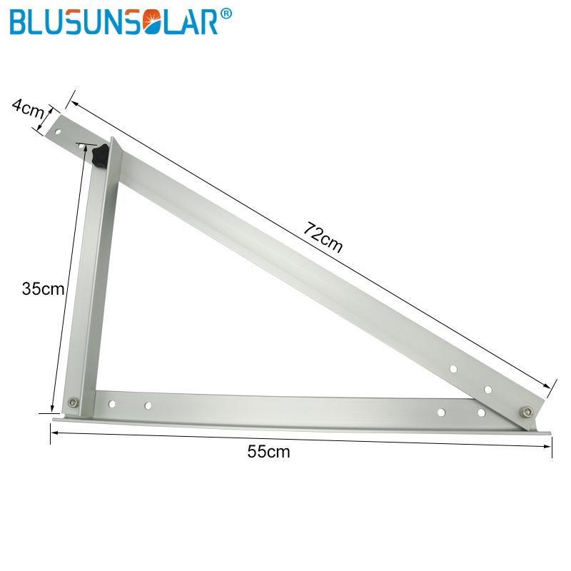 Adjustable Assembled Solar Panel Mount Mounting Brackets Folding Tilt Legs, Boat, RV, Roof off Grid