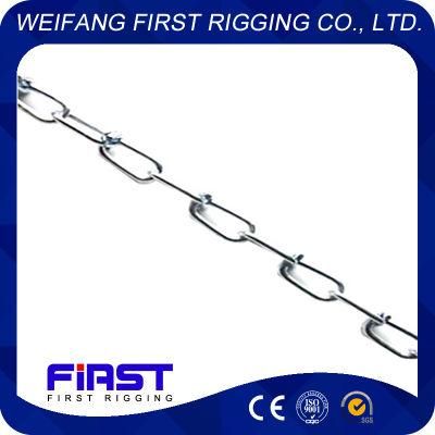 Factory Supplied Electric Galvanized DIN5686 Knotted Chain