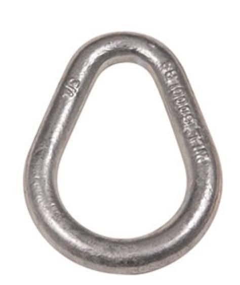 The Best Quality1 1/2′ ′ Rigging Forged Pear Shape Sling Link/Ring