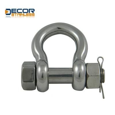 Stainless Steel Over Size Bolt Pin Anchor Shackle