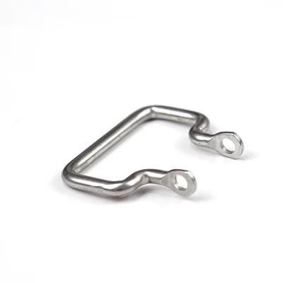 Cheap Custom Hardware Stainless Steel 2 Holes Hose Cover Clip