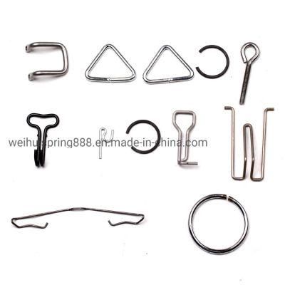 Customized Ss301/304 Wire Clip Wire Forming Spring