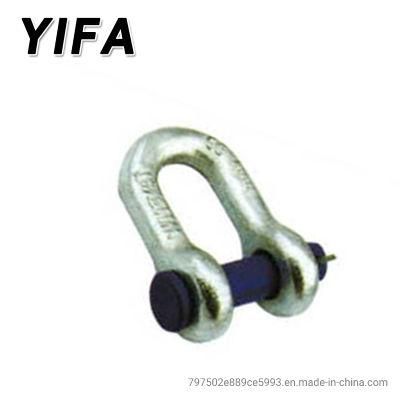 Galvanized Us Type Round Pin Chain Shackle G215