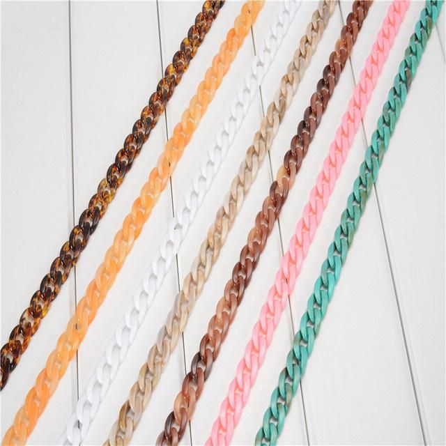 Wholesale Custom Design Handbag Plastic Chain for Bag Traffic Chain