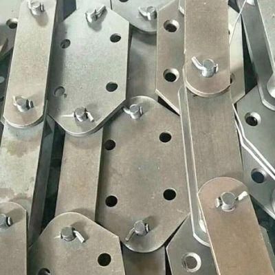 Factory Customized Stainless Steel 304 316 DIN ANSI Standard Water Slot Chain for Disc Casting Machine