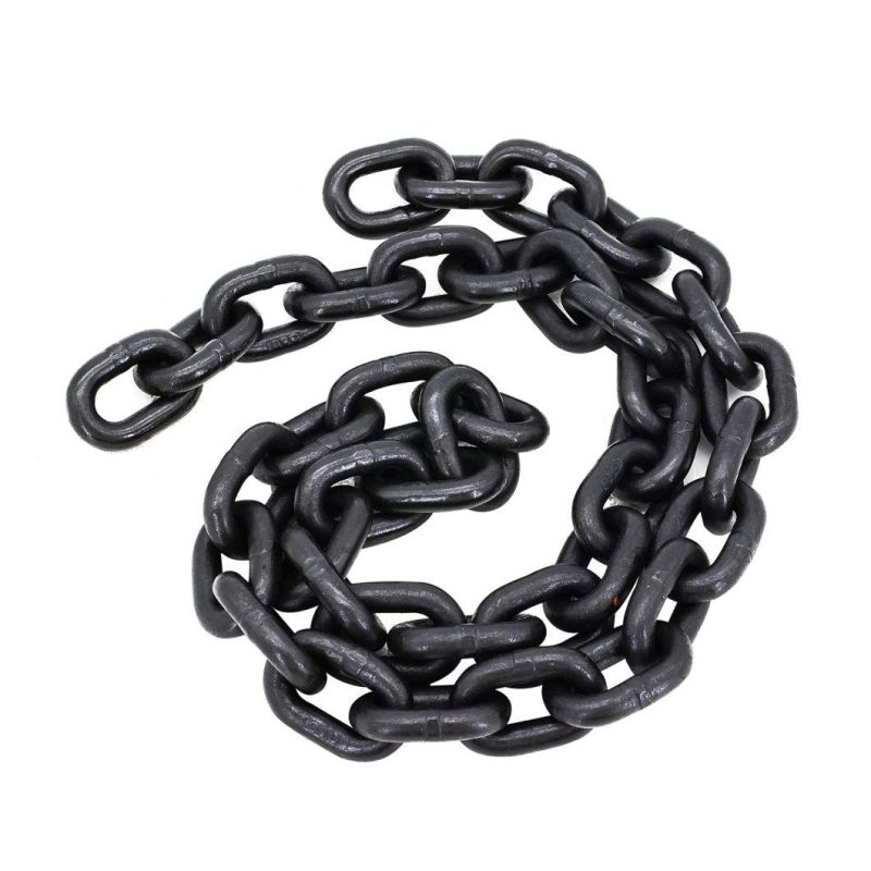 High Tension G80 Alloy Steel Black Link Chain