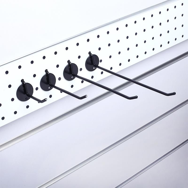 Cheap Mobile Phone Accessories Display Hooks Single Wire Prong Pegboard Apple Hooks