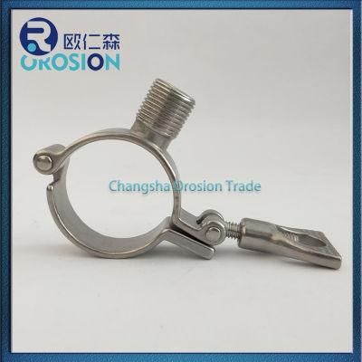 Sanitary Stainless Steel Casting Pipe Support