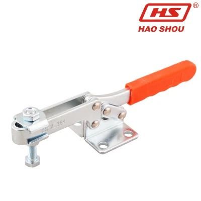 Haoshou HS-21384 China Clamp Factory U-Bar Flange Base Heavy Duty Toggle Clamp Horizontal for Woodworking