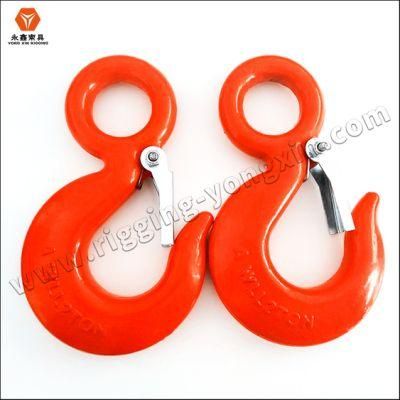 Cargo Hook with Latch Eye Hoist Hook with Latch