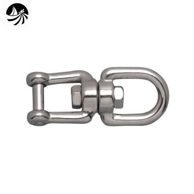 Swivel Eye &amp; Jaw Shackle 3-11/16&quot; Stainless Steel