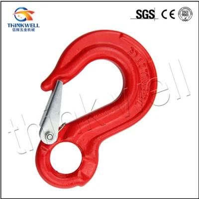 Drop Forged G80 Eye Sling Hook with Latch