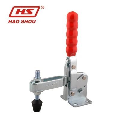 HS-12265 Haoshou Vertical Handle Toggle Clamps 210-U with Holding Capacity 340kg