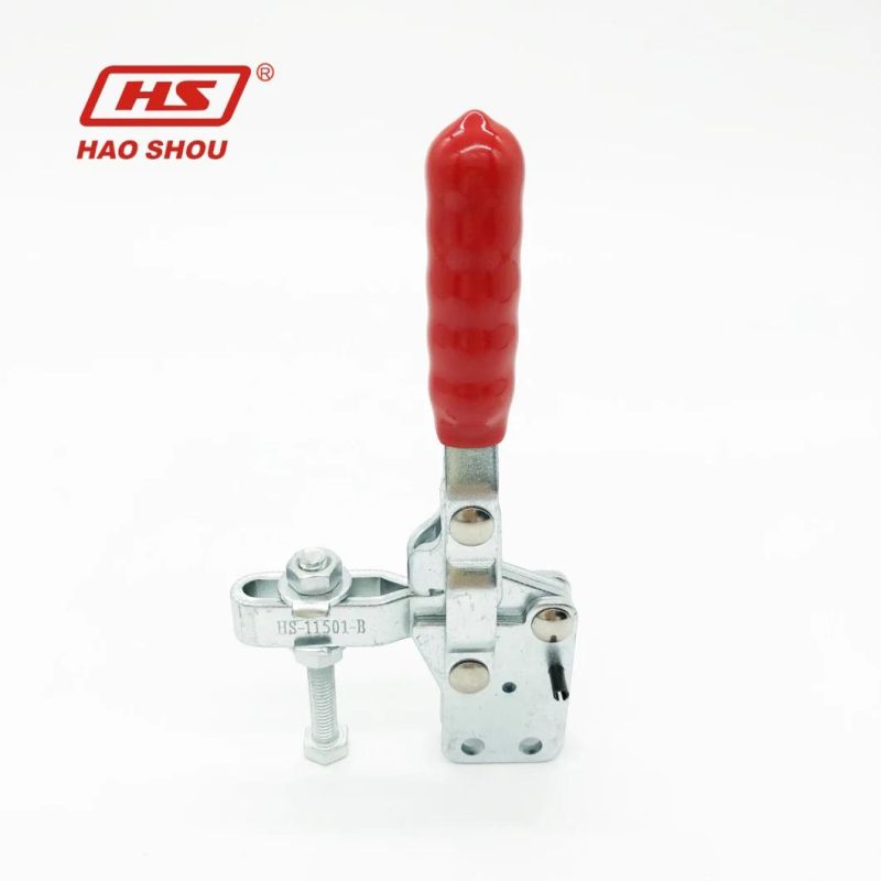Haoshou HS-11501-B Hold Down Quick Release Vertical Adjustable Toggle Clamp for Wood Products