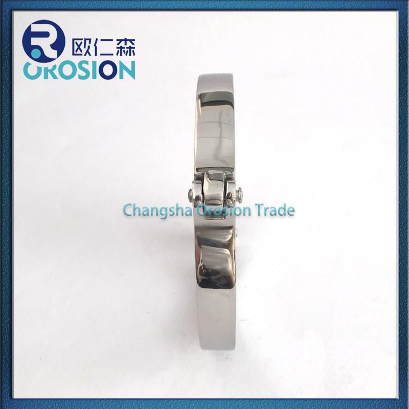 Sanitary Stainless Steel Mirror Polish Clamp for Food
