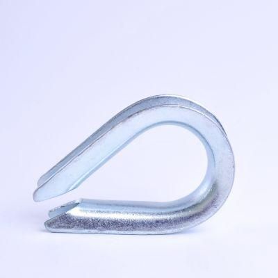 Aluminium Rigging Hardware Stainless Steel Wire Rope Galvanized Thimble