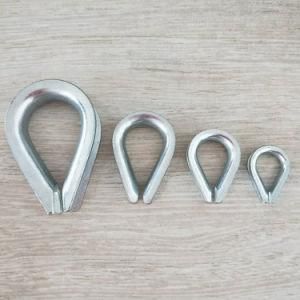 Wire Rope Fastener Ss Material Rigging Hardware Thimbles