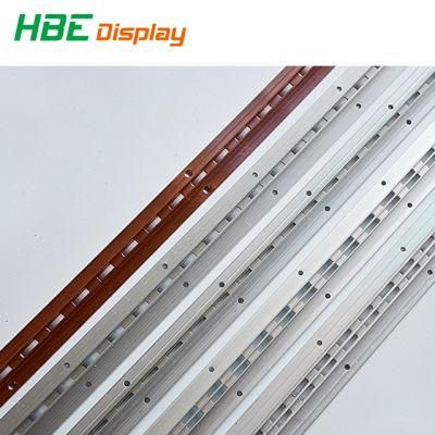 Grocery Store Chrome Plating Slotted Strut Channel for Wall Fixtures