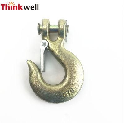 Forged Carbon Steel Galvanize H331/A331 Clevis Slip Hook with Latch