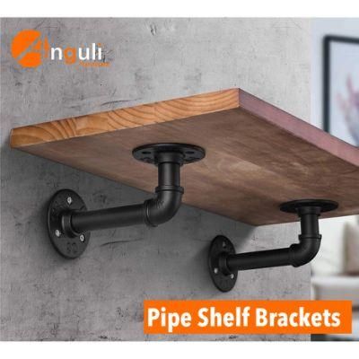 Pipe Shelf Brackets Malleable Iron Flange Pipe Fittings