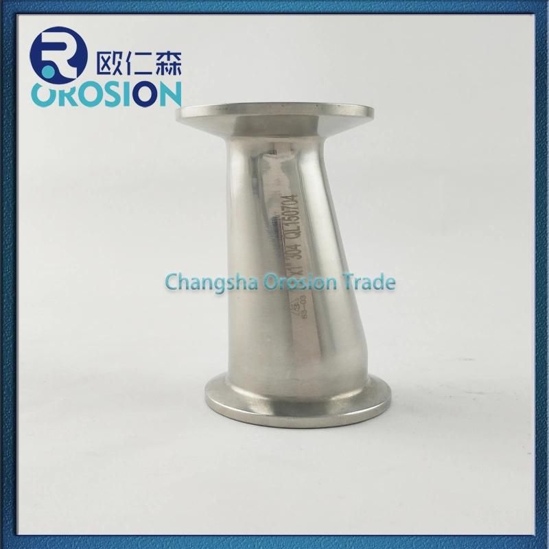 Sanitary Stainless Steel Pipe Fitting Tri Clamp Concentric Reducer