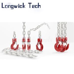 Galvanized Forged Steel Lifting Links Chain with Swivel Grab Hook