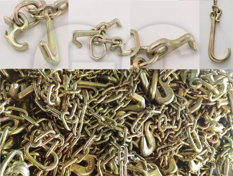G70 Alloy Steel Transport Binder Chain with Clevis Slip Hook