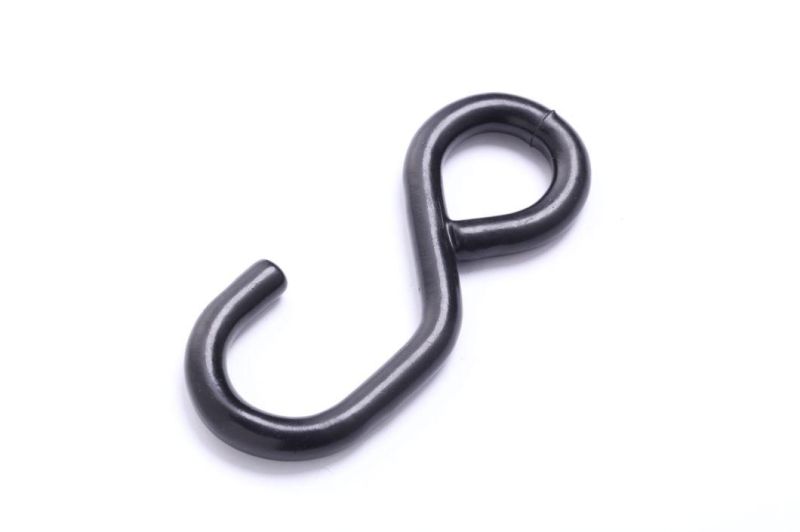 1ton PVC Black Coated S Hooks Bulk Steel S Hooks