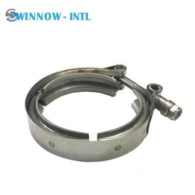Connectors Hose Exhaust V Band 304 Stainless Steel Pipe Clamp