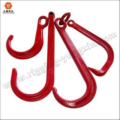 Wholesale G70 Yellow Zinc Plating 45#Mn J Hook and Tow Chain Accessories