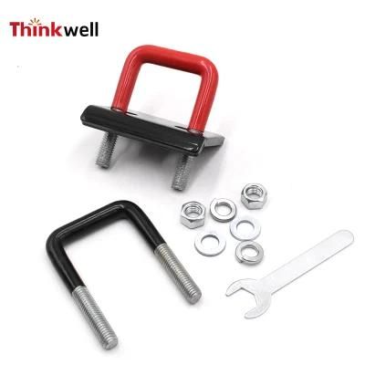 High Quality Powder Coated 1.25&quot; and 2&quot; Trailer U Bolt Hitch Tightener