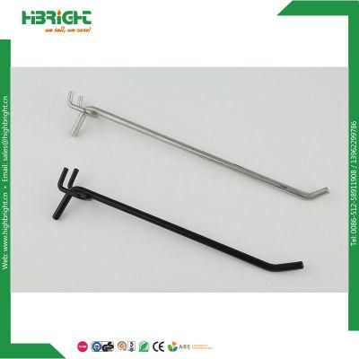 Wholesale Double Wire Hook Retail Metal Pegboard Hook