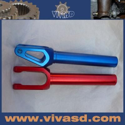 Professional CNC Machining Color Anodized Aluminum Stunt Scooter Forks
