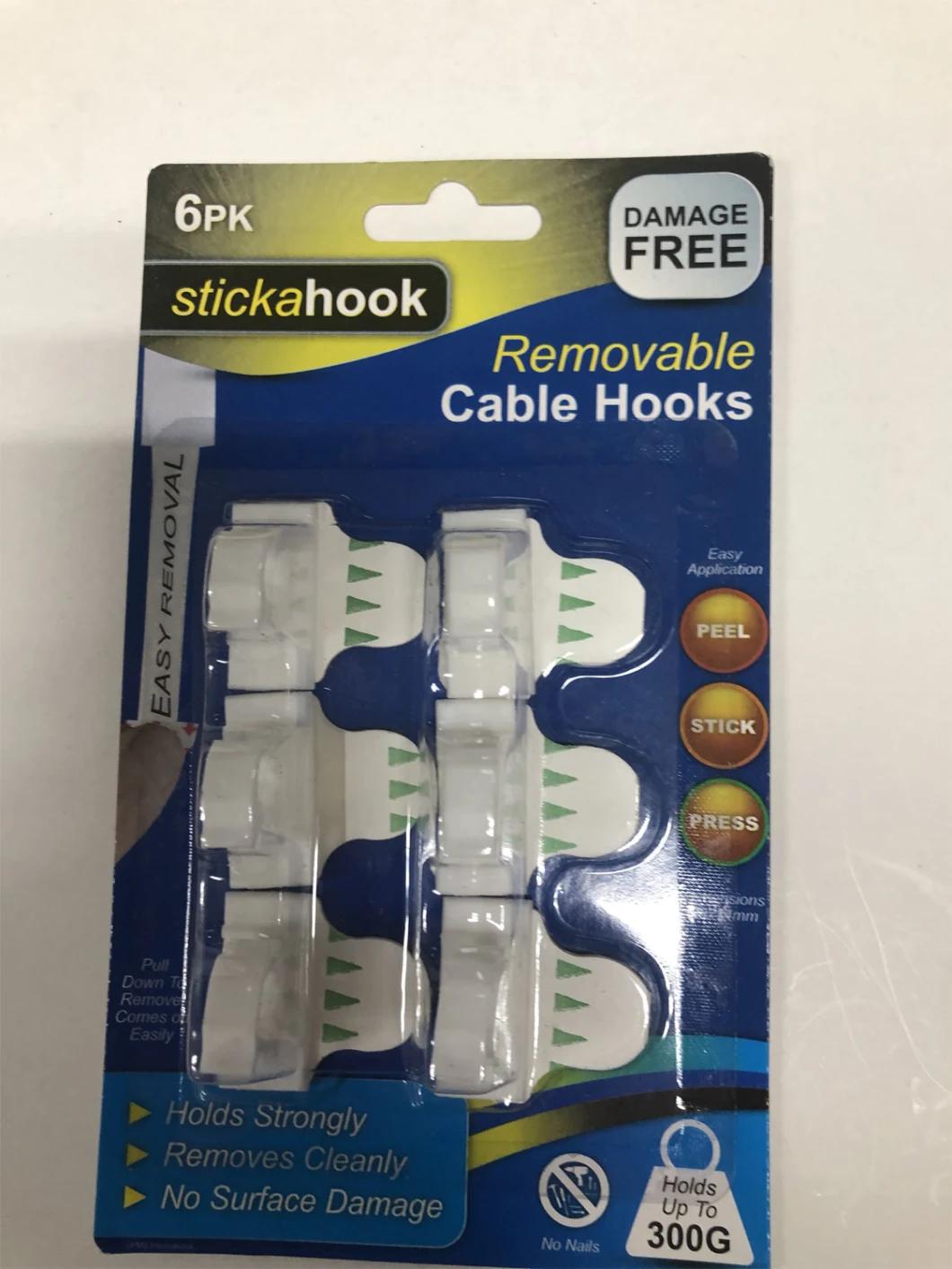 Hot-Selling Adhesive Huosehold Small Plastic Hook
