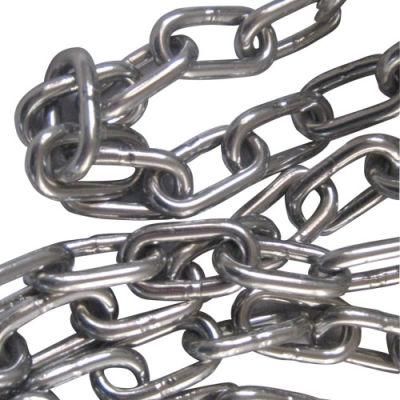 Q235 Steel Galvanized Welded Link Chain