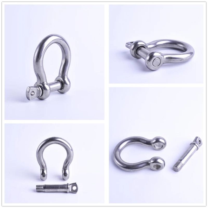 Stainless Steel M4 M5 Bow D Shackle