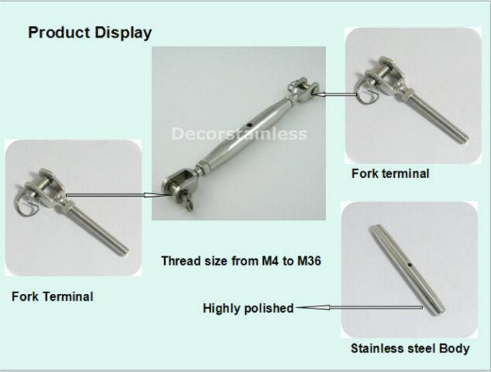 Stainless Steel Closed Body Turnbuckle Rigging Screw