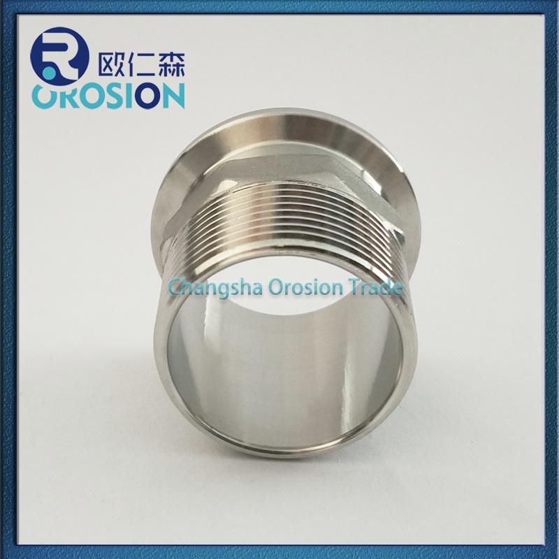 Stainless Steel 6 Angle Male Adaptors for Sanitary Grade
