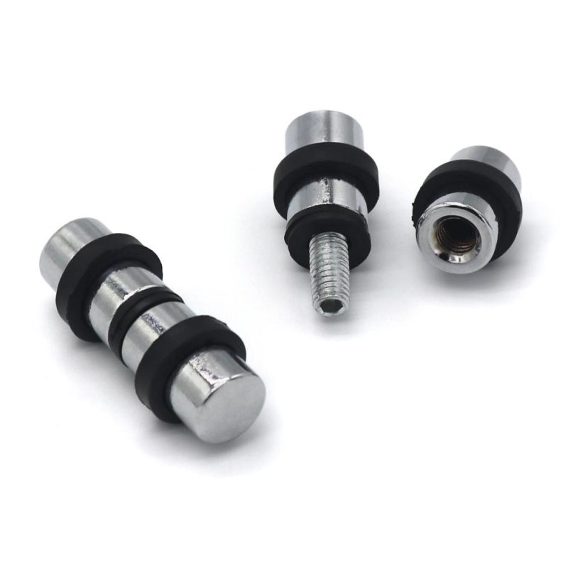 Double Head Glass Wall Iron Support Holder Pins