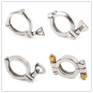 Heavy Duty Tri-Clamp 13mhh Pipe High Pressure Ferrule Stainless Steel Clamp