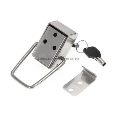 Fashion Accessories Box Lock Stainless Steel Pull Down Draw Latch
