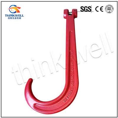 Forged Alloy Steel Long Shank Clevis J Hook